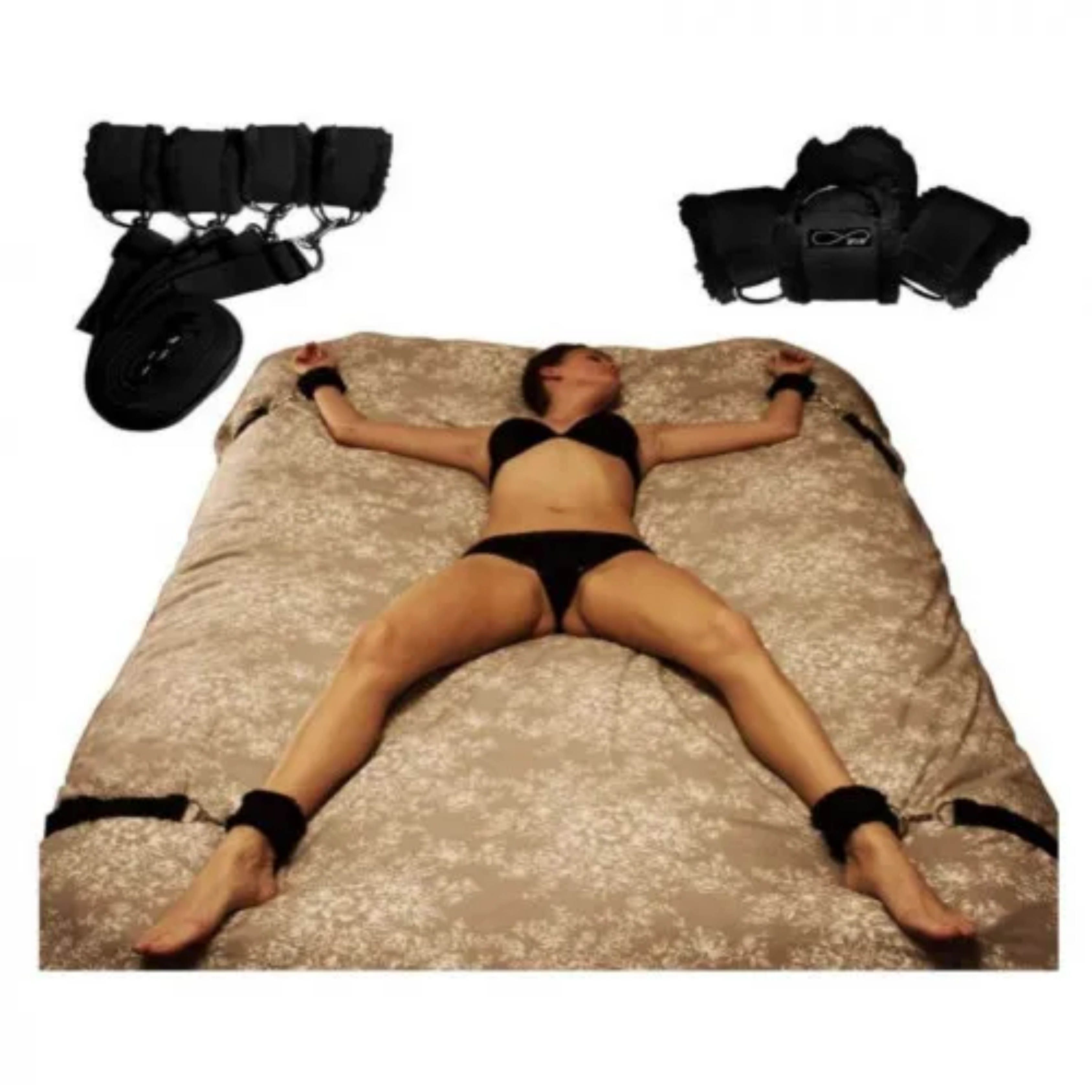 Bondage 7PC Under Bed Restraints